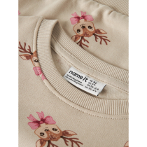NAME IT Sweatshirt Vertrud Peyote Reindeer